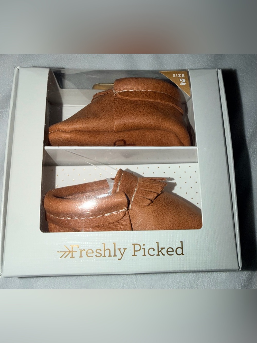 Freshly Picked Leather Baby Moccasins